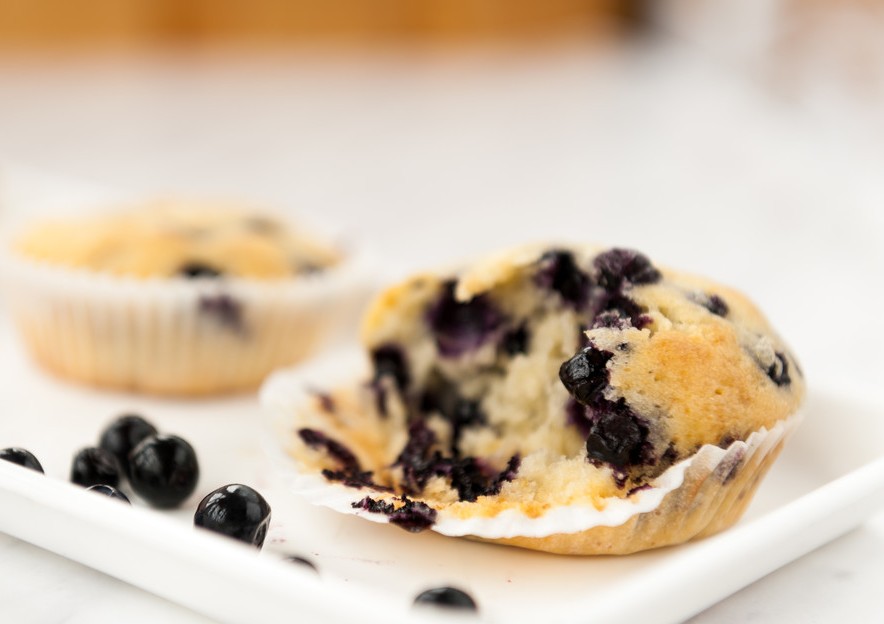蓝莓松饼